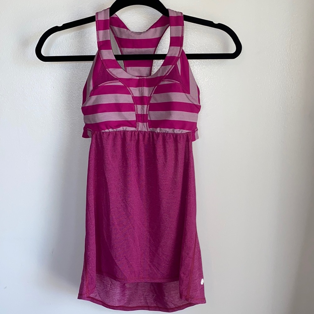 Pink Lululemon Tank Top
